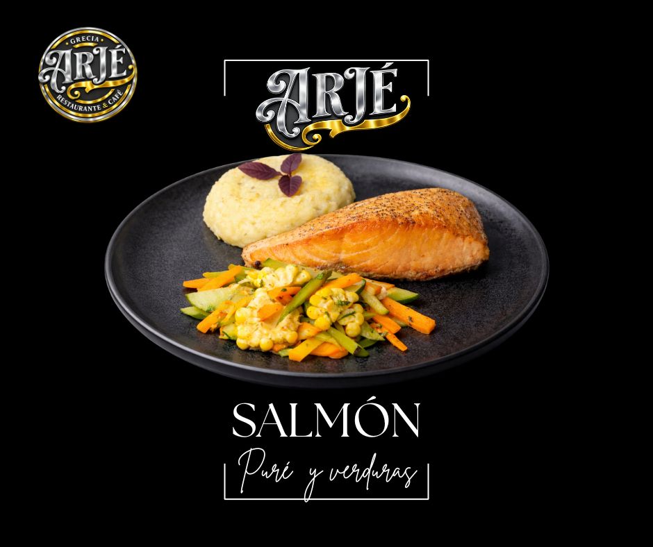 Salmón, Arjé, Restaurante, Cafetería, Grecia