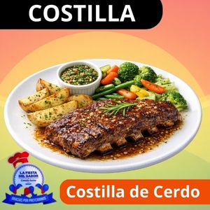 costilla de cerdo